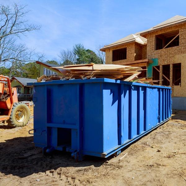 construction dumpsters can hold a wide range of materials, including debris from demolition projects, roofing materials, lumber, and concrete